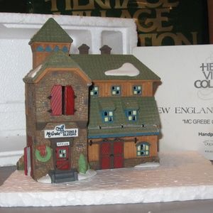 SOLD New England Village McGrebe-Cutters & Sleighs